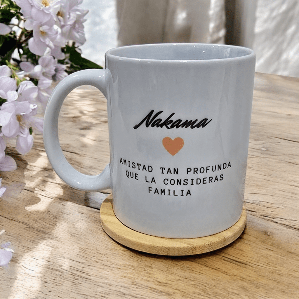Taza personalizada Nakama- Taza de amistad Nakama